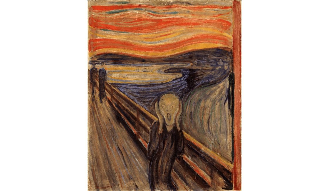 Obras de arte  El grito, obra de arte