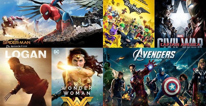 Top ten de las mejores películas de superhéroes de la historia