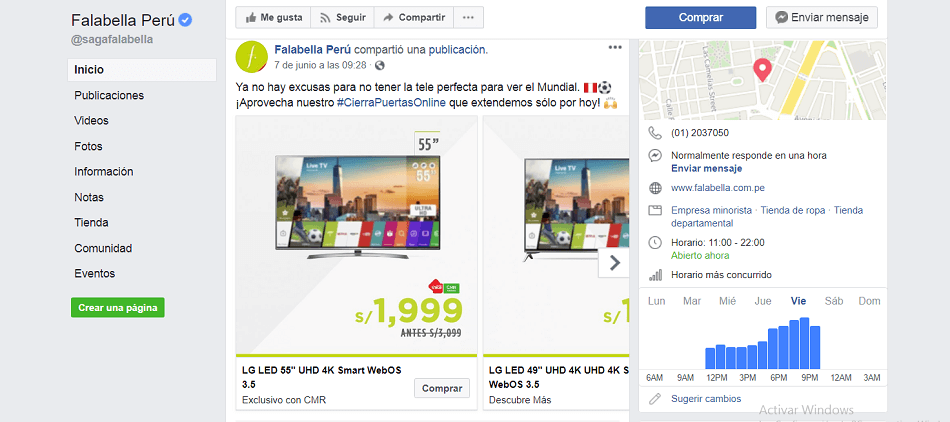 formato de Anuncio de catálogo en Facebook formato de Anuncio de catálogo en Facebook