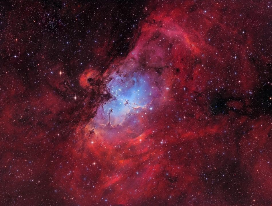 Astrofotografía The Eagle nebula de Marcel Drechsler en Alemania