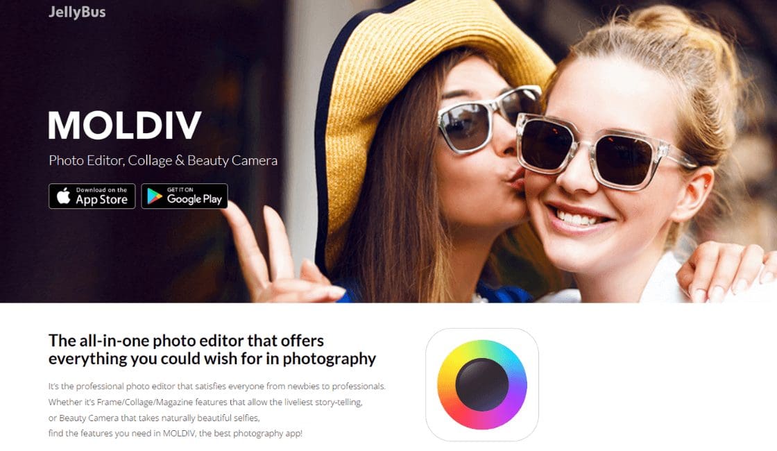 MOLDIV, herramienta para crear collages de manera sencilla