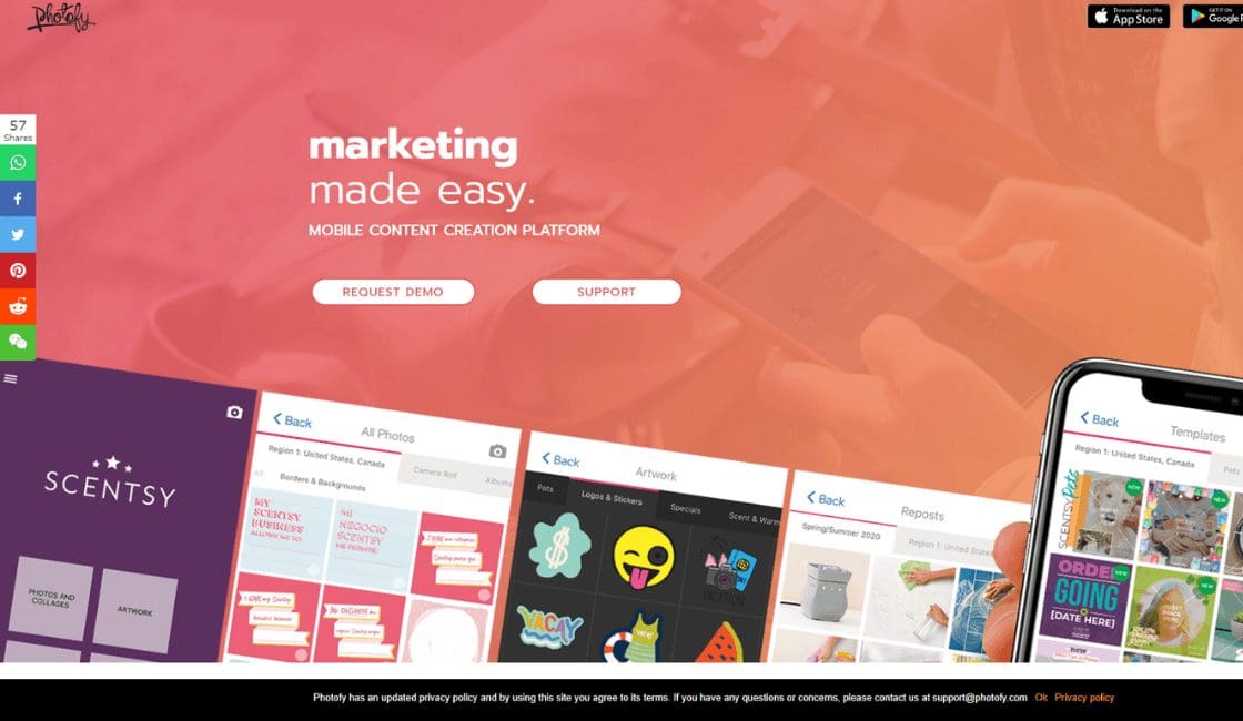 Photofy, app para crear collage de manera sencilla