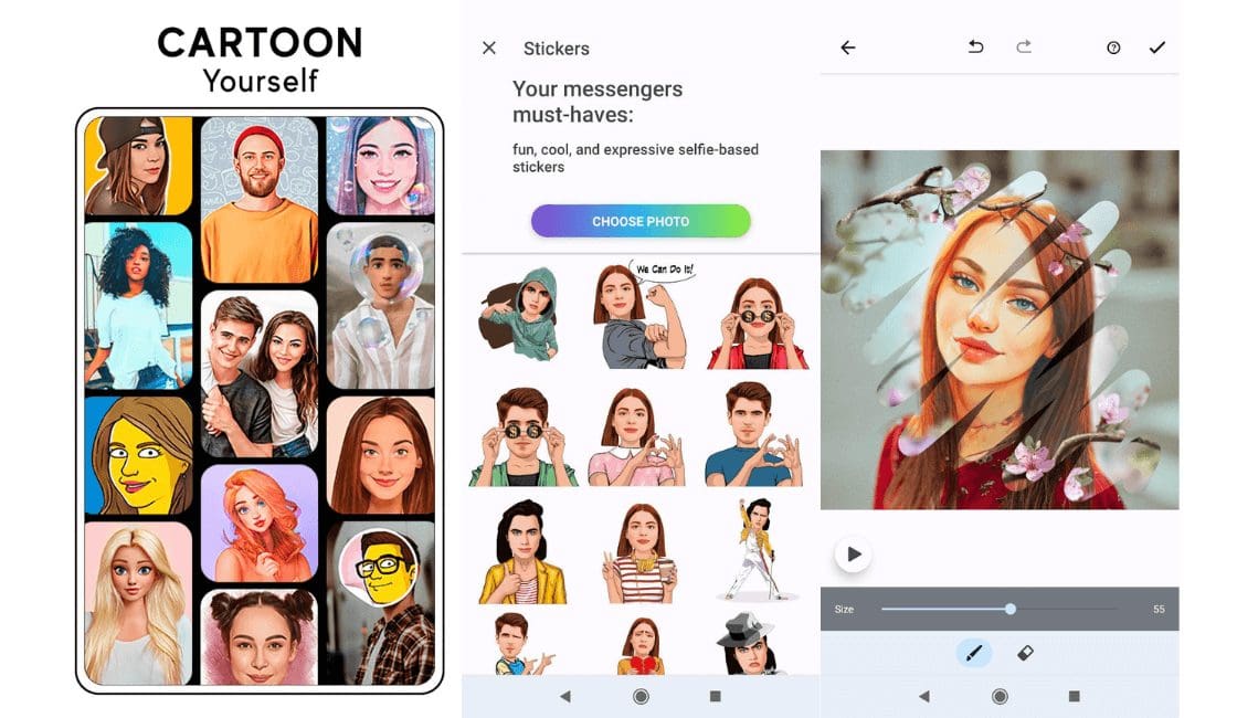 Crear stickers  Crear foto cartoon
