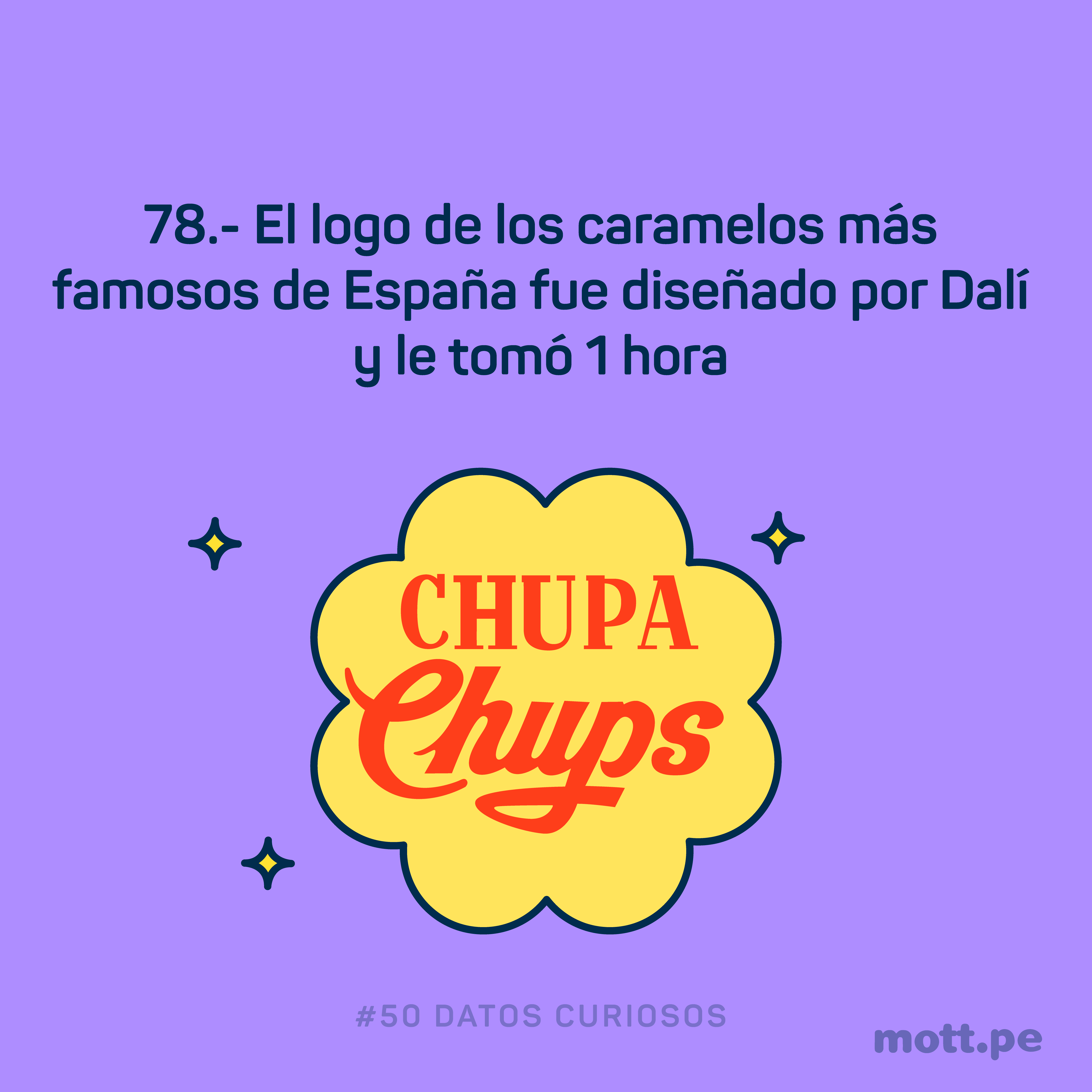 Dali hizo el logo de chupachups