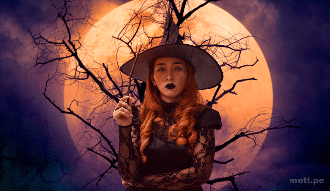 ¿Utilizar el flash en fotos para Halloween?