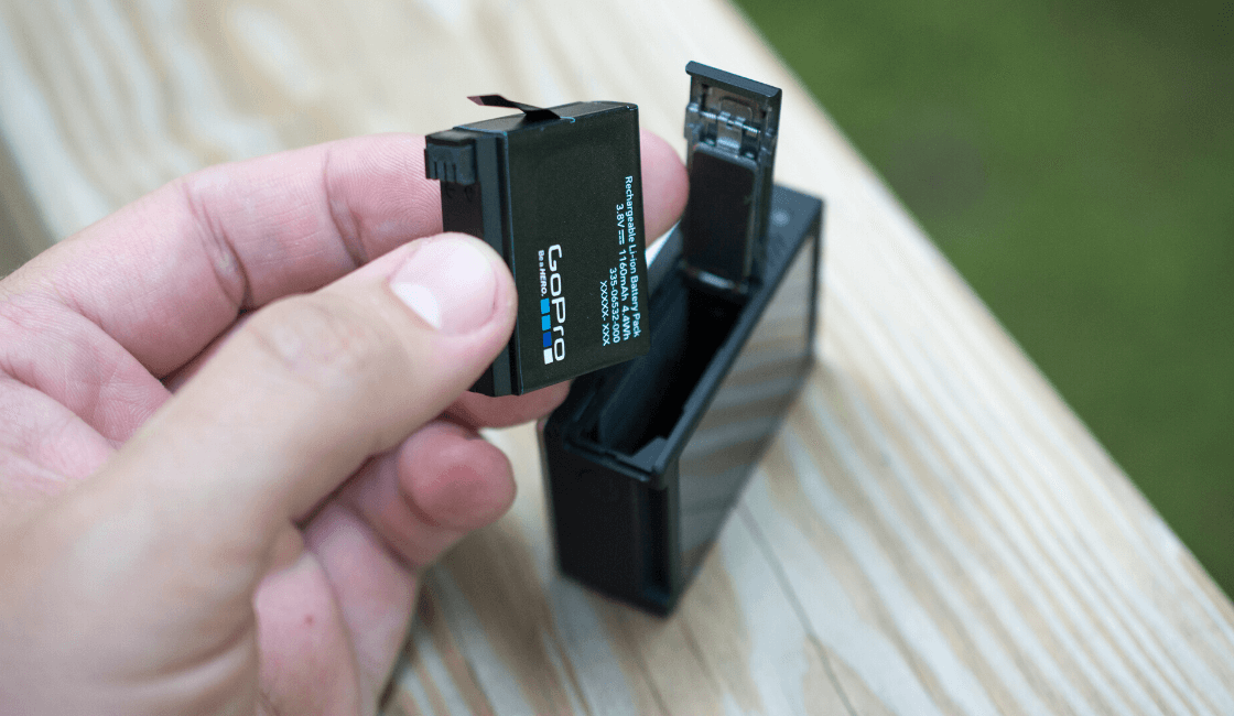 baterías extra para tu cámara de fotos GoPro