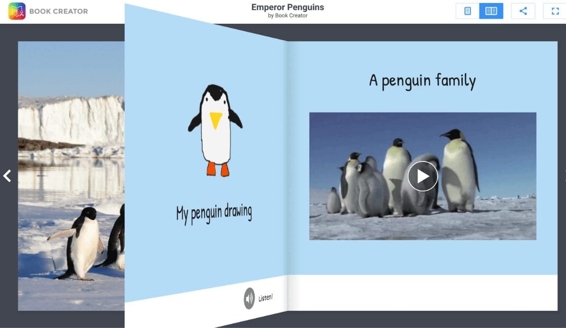 App que te permite crear libros  App para niños