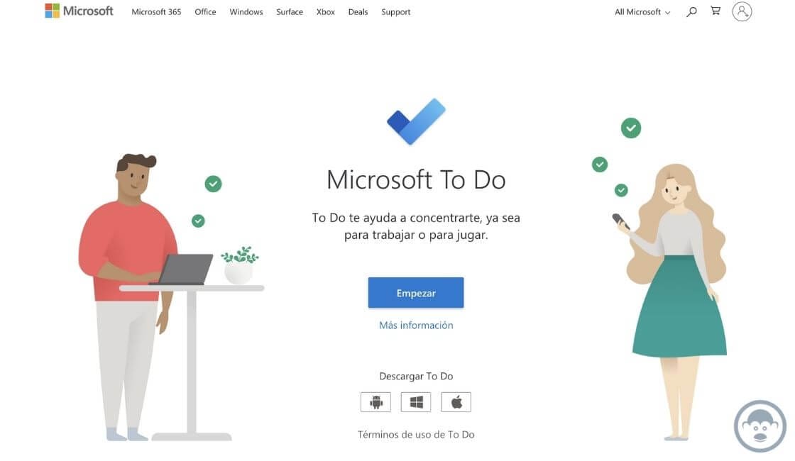 Microsoft To Do app trabajo remoto