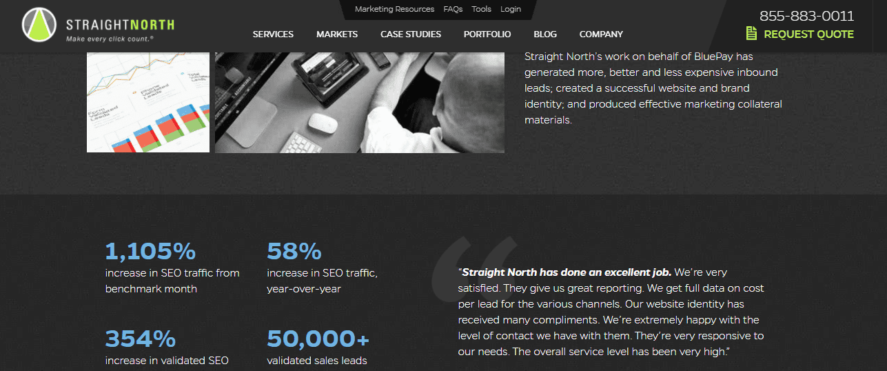 straight north top de 100 agencias de marketing digital