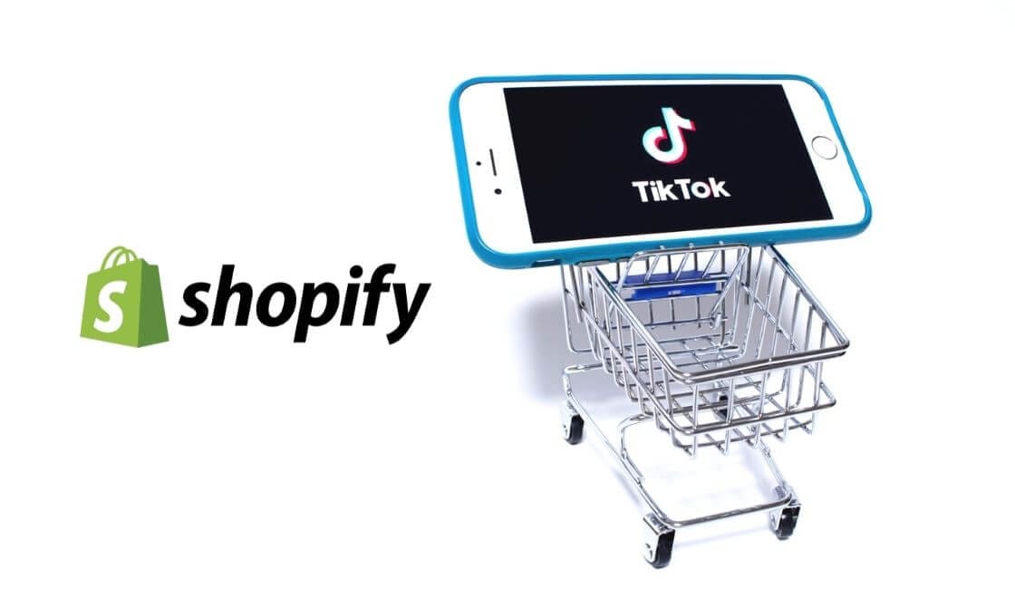 TikTok y Shopify ventana de compras