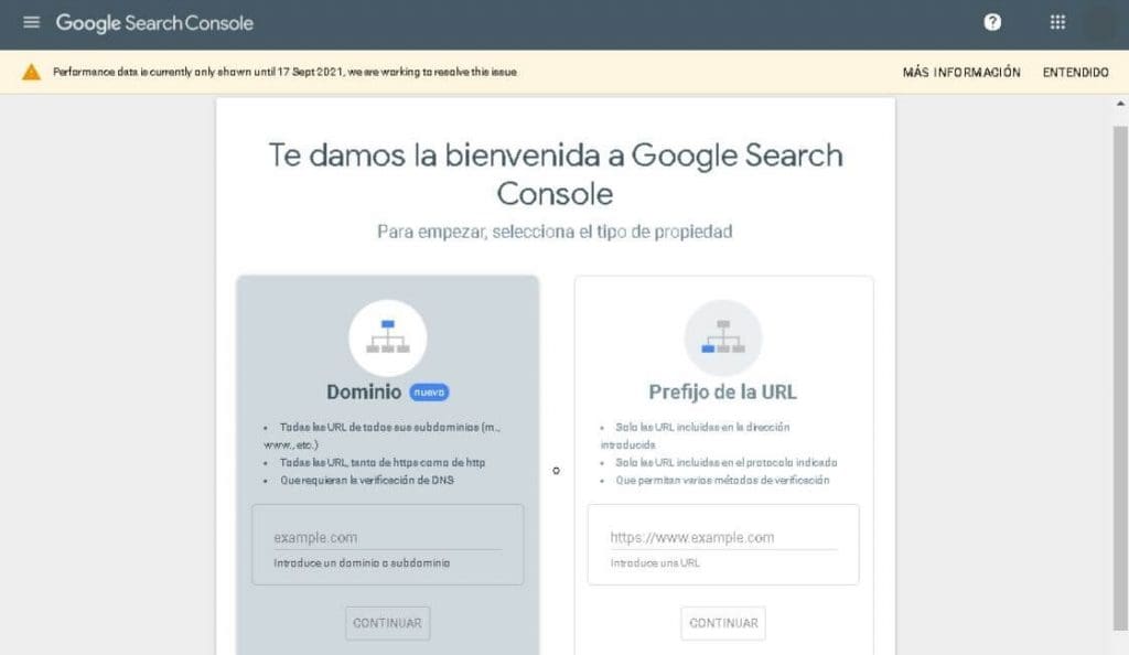 search console Herramientas SEO