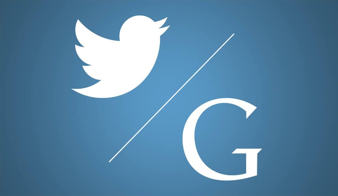 Twitter Google búsquedas