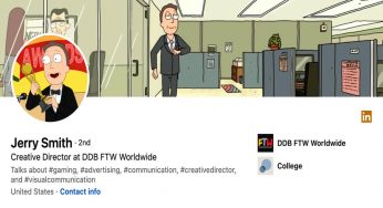 Jerry Smith de Rick y Morty nuevo director creativo de DDB FTW