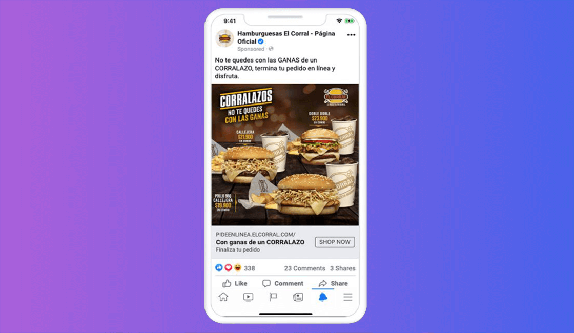 El Corral estrategias de marketing en Facebook El Corral estrategias de marketing en Facebook