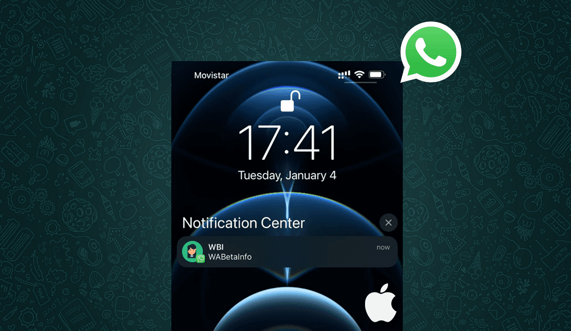 WhatsApp prueba añadir fotos de perfil en las notificaciones de usuarios iOS