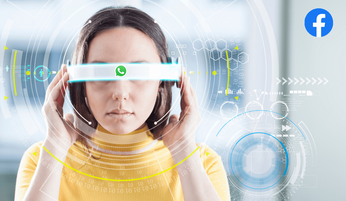 Usuarios de gafas inteligentes de Facebook podrán chatear en WhatsApp