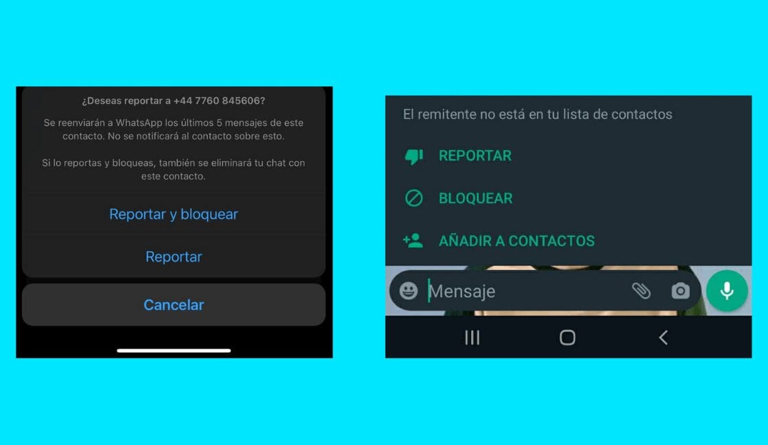 Cómo denunciar las estafas de mensajes de WhatsApp ofreciendo trabajo Cómo denunciar las estafas de mensajes de WhatsApp ofreciendo trabajo