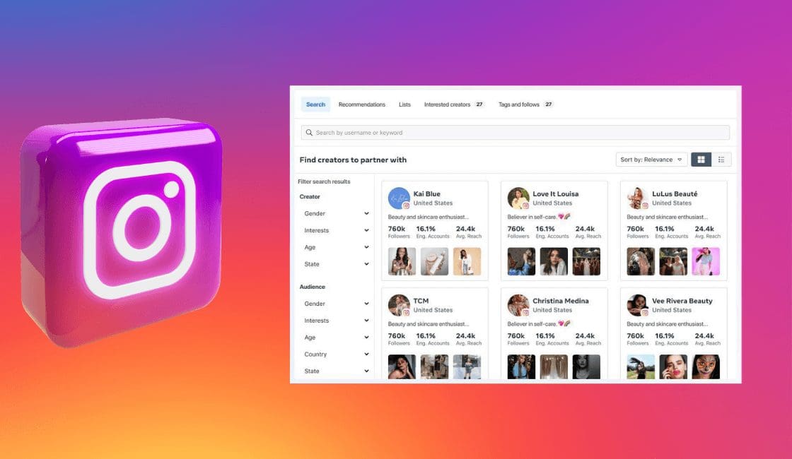 Instagram lanza la prueba inicial de Creator Marketplace