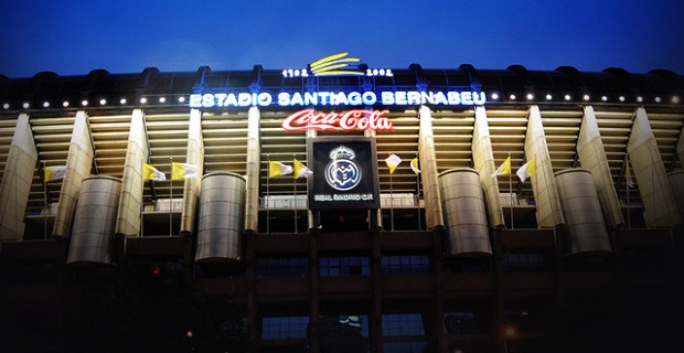 Estadio Santiago Bernabeu del Real Madrid