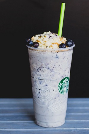 The Blueberry Breakfast Shake Starbucks