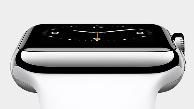 Toma detallada del Apple Watch