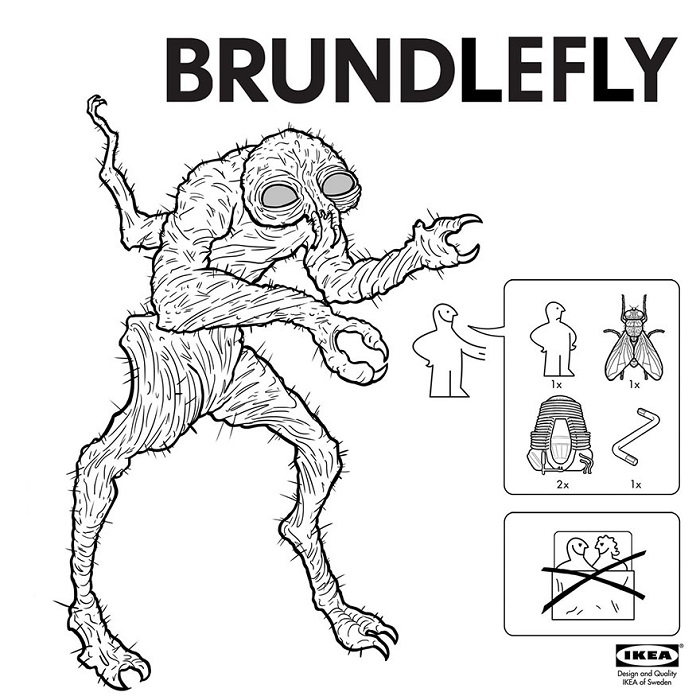 Ed Harrington IKEA Brundlefly