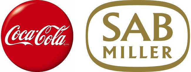 Marca SAB Miller y Coca Cola no alcohólicas