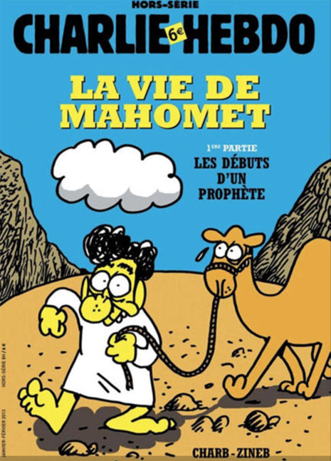 Charlie Hebdo caricatura Mahoma