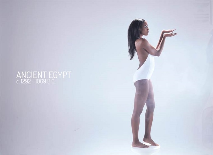 época egipcia estándares de belleza