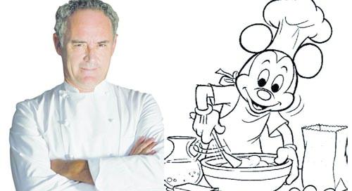 Disney y Ferran Adrià presentan incursión culinaria