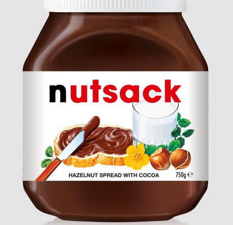 nutella nutsack