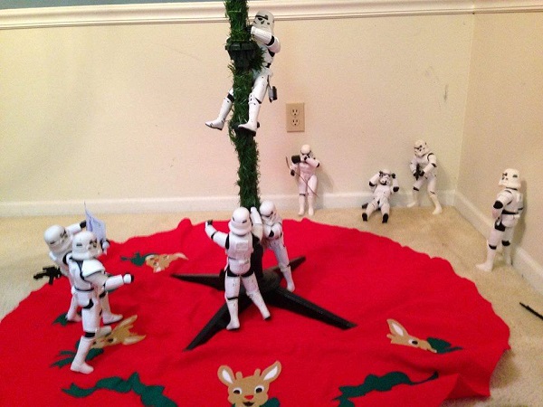 juegos de los stormtroopers en navidad