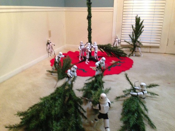 reno navidad de los stormtroopers