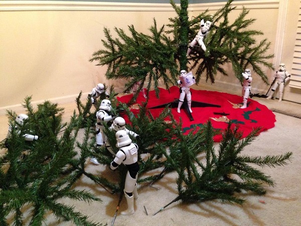 árbol navidad de los stormtroopers