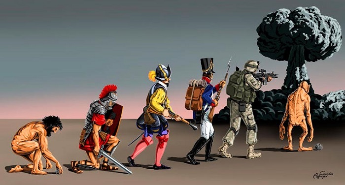 etapas guerra ilustración